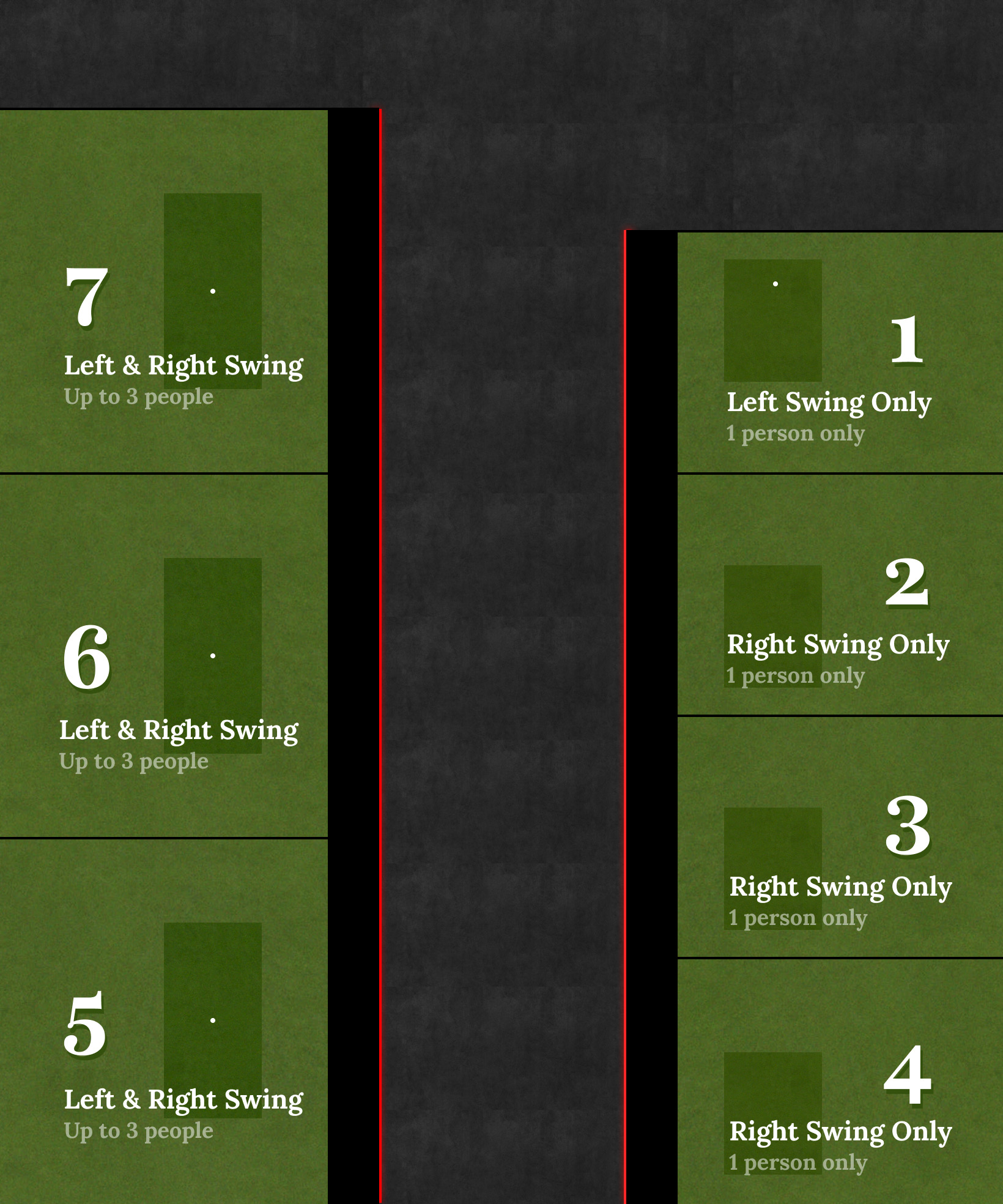 The Old Maple facility map